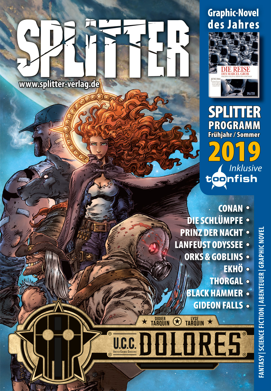 Splitter Verlag Comics Und Graphic Novels Splitter Katalog Fr Hjahr