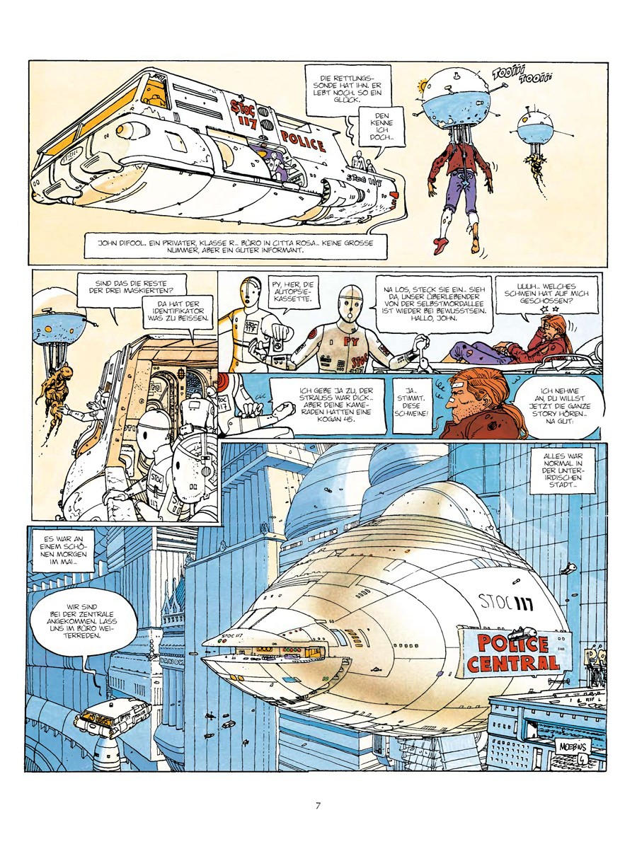 the incal black and white