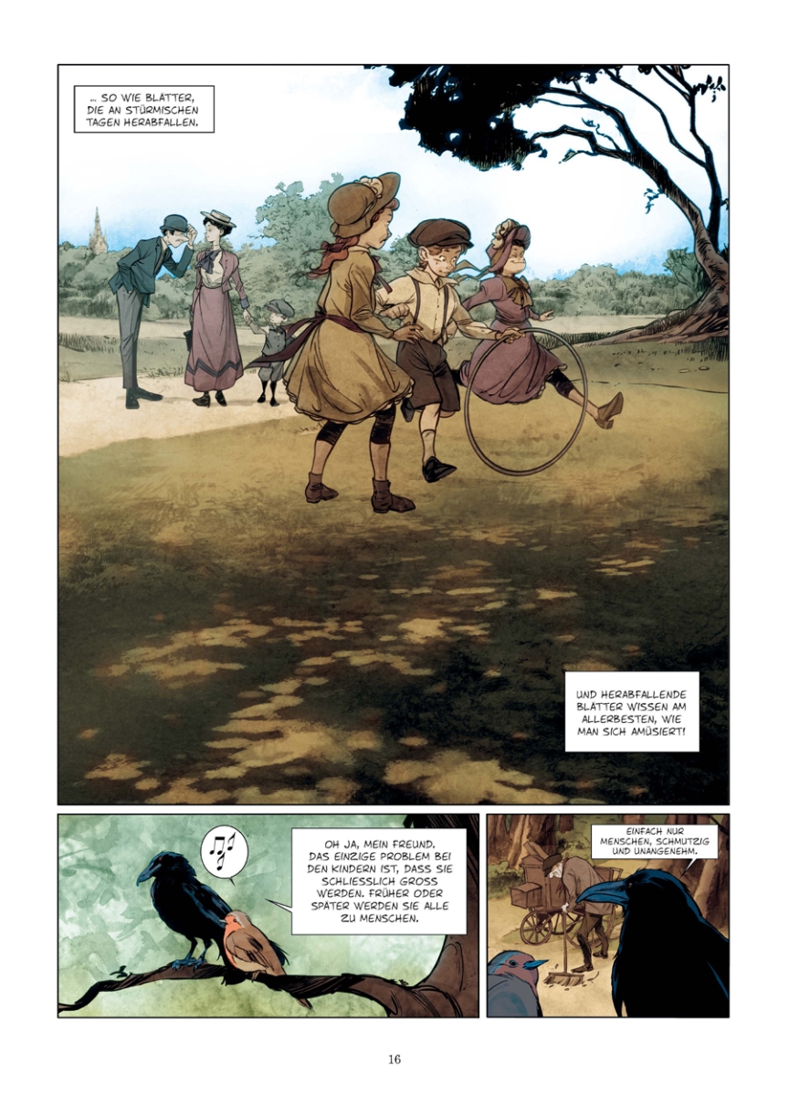 Peter Pan in Kensington Gardens (Graphic Novel)