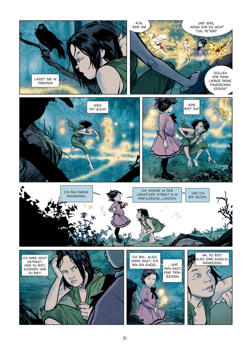 Peter Pan in Kensington Gardens (Graphic Novel)